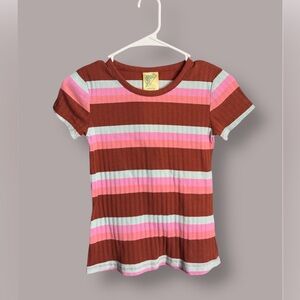 Colorful Striped Kids Tee